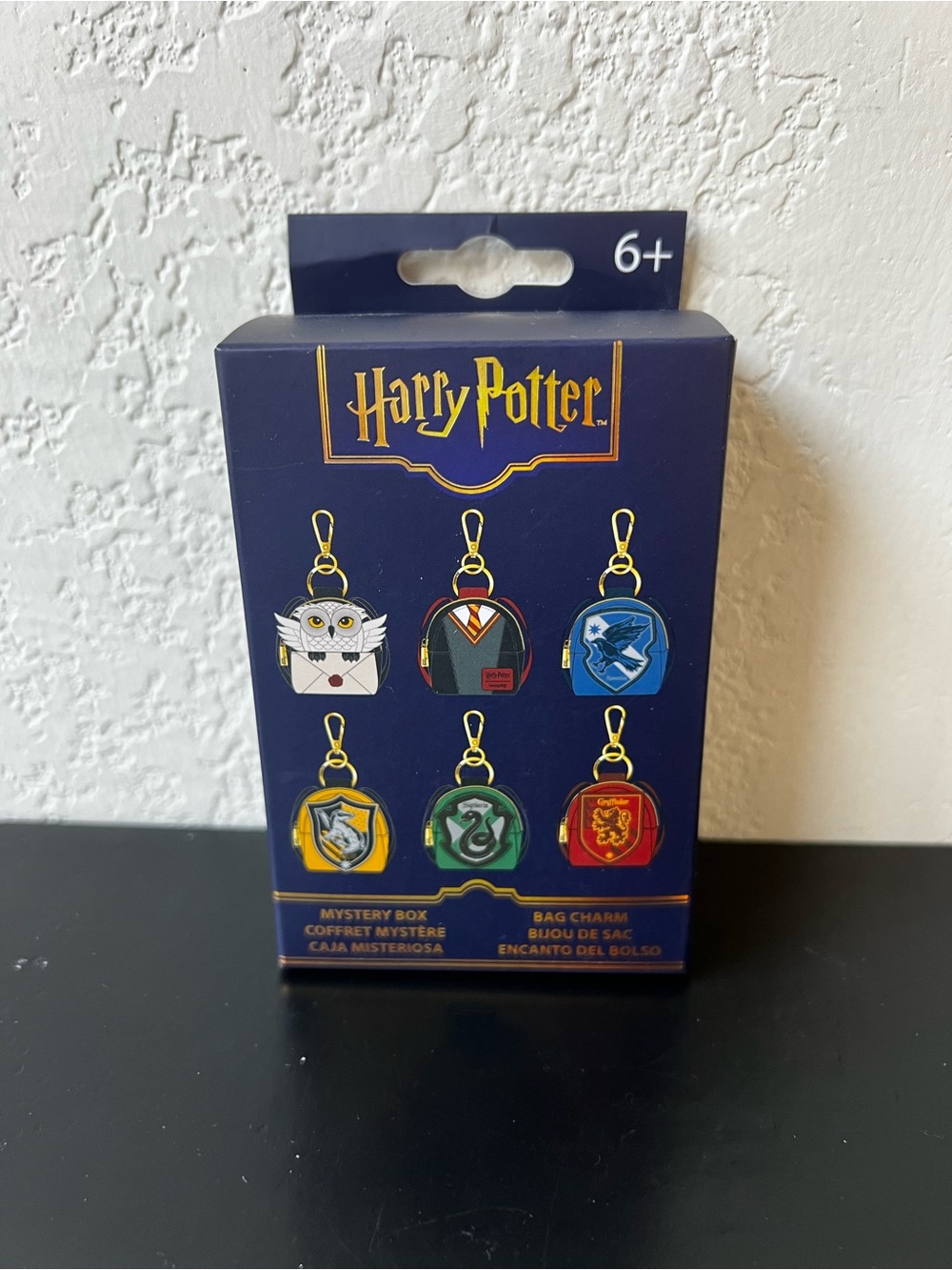 Loungefly Harry Potter Hogwarts Mystery Mini Backpack Keychain Charm - SEALED